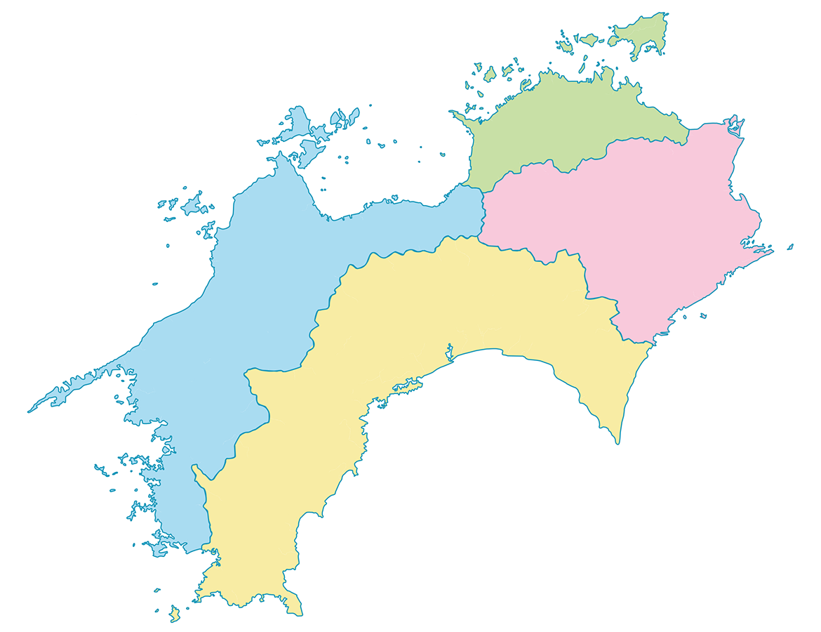 四国地図